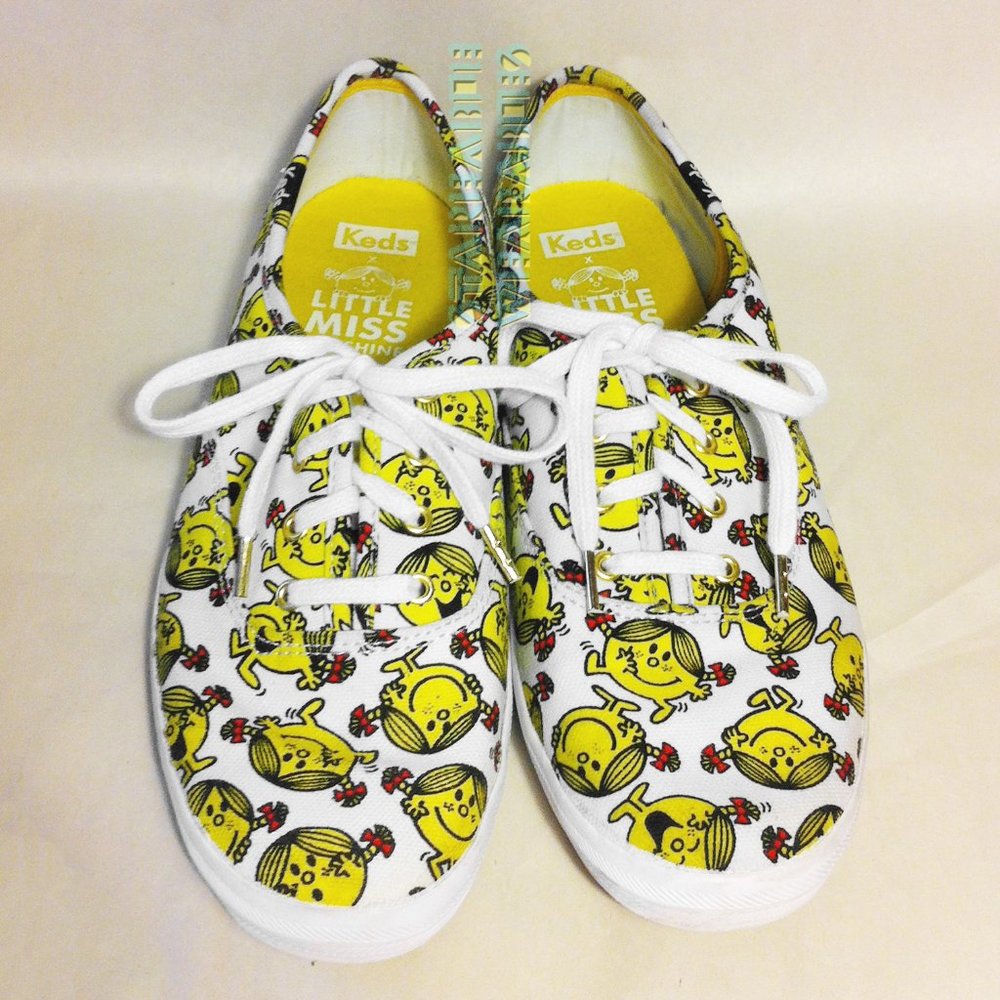 Keds x Little Miss Sunshine Limited Edition Champion Lace Up Sneakers Women 8.5